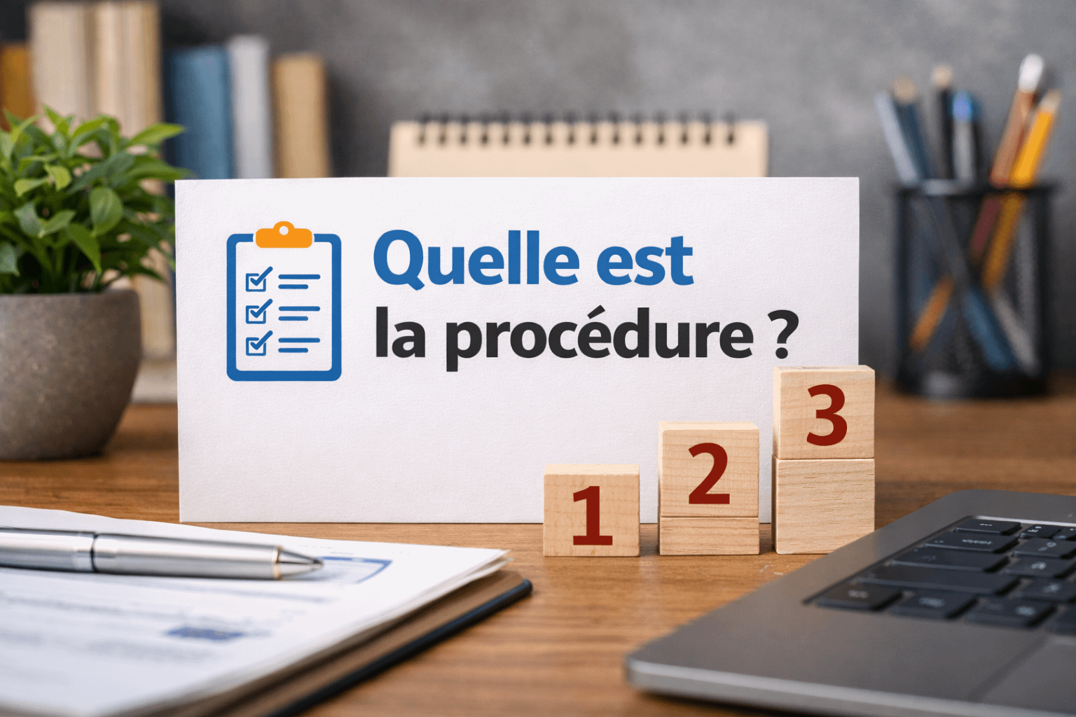 Quelle est la procédure _